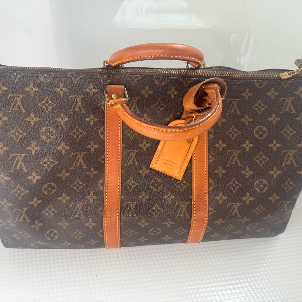 Authentic Louis Vuitton 50 Keepall - Picture 6 of 6